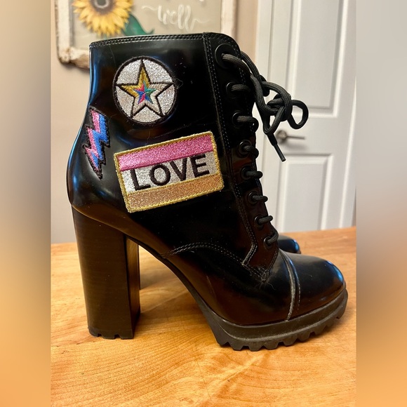 Brand new Aldo Black Leather Boots - Picture 3 of 5